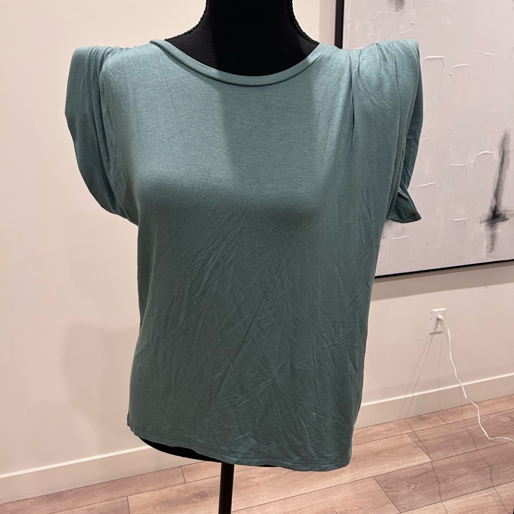 Umgee Teal Muscle Tee for Women